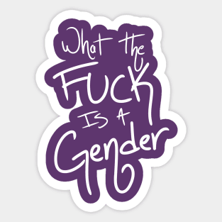 Gender? I Don't Know Her v2 Sticker